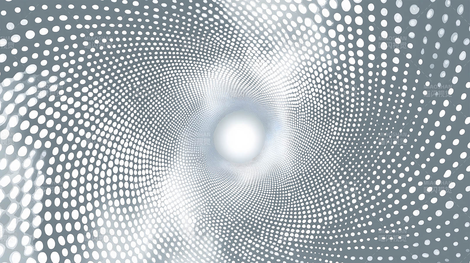 光影交织的漩涡隧道图片