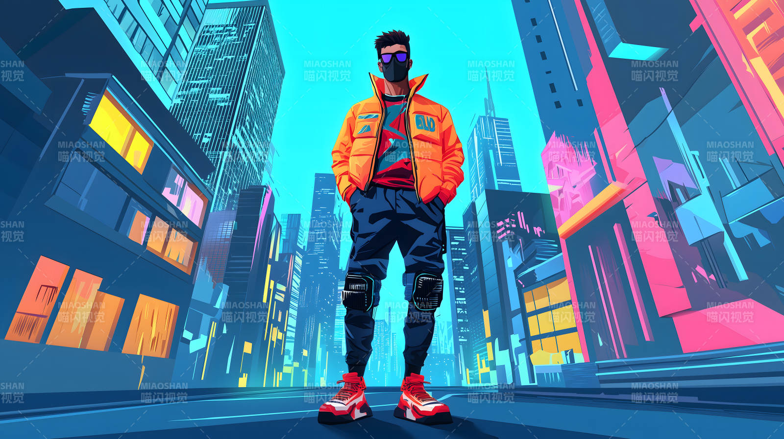 未来战士夜巡图片