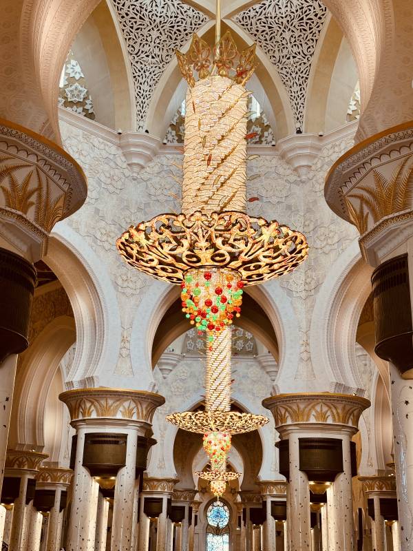 阿布扎比清真寺图片