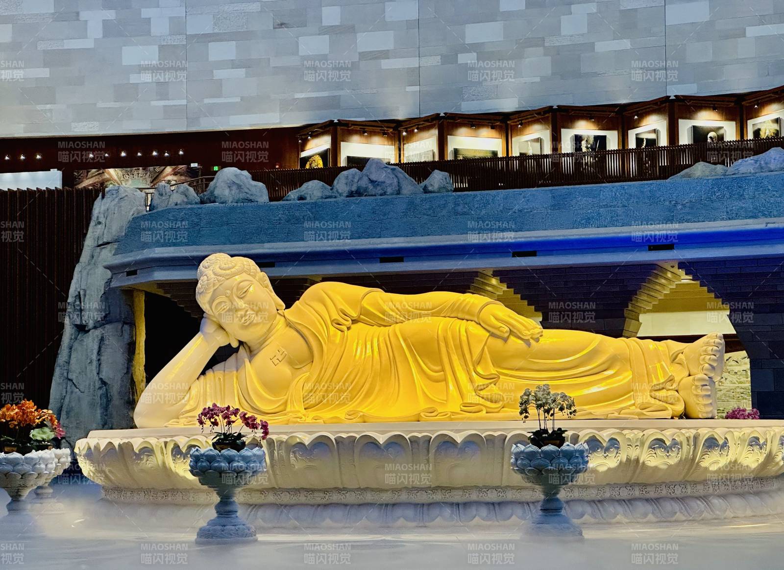 牛首山卧佛图片