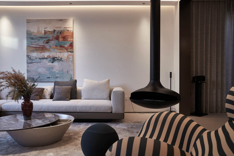 现代客厅艺术空间图片