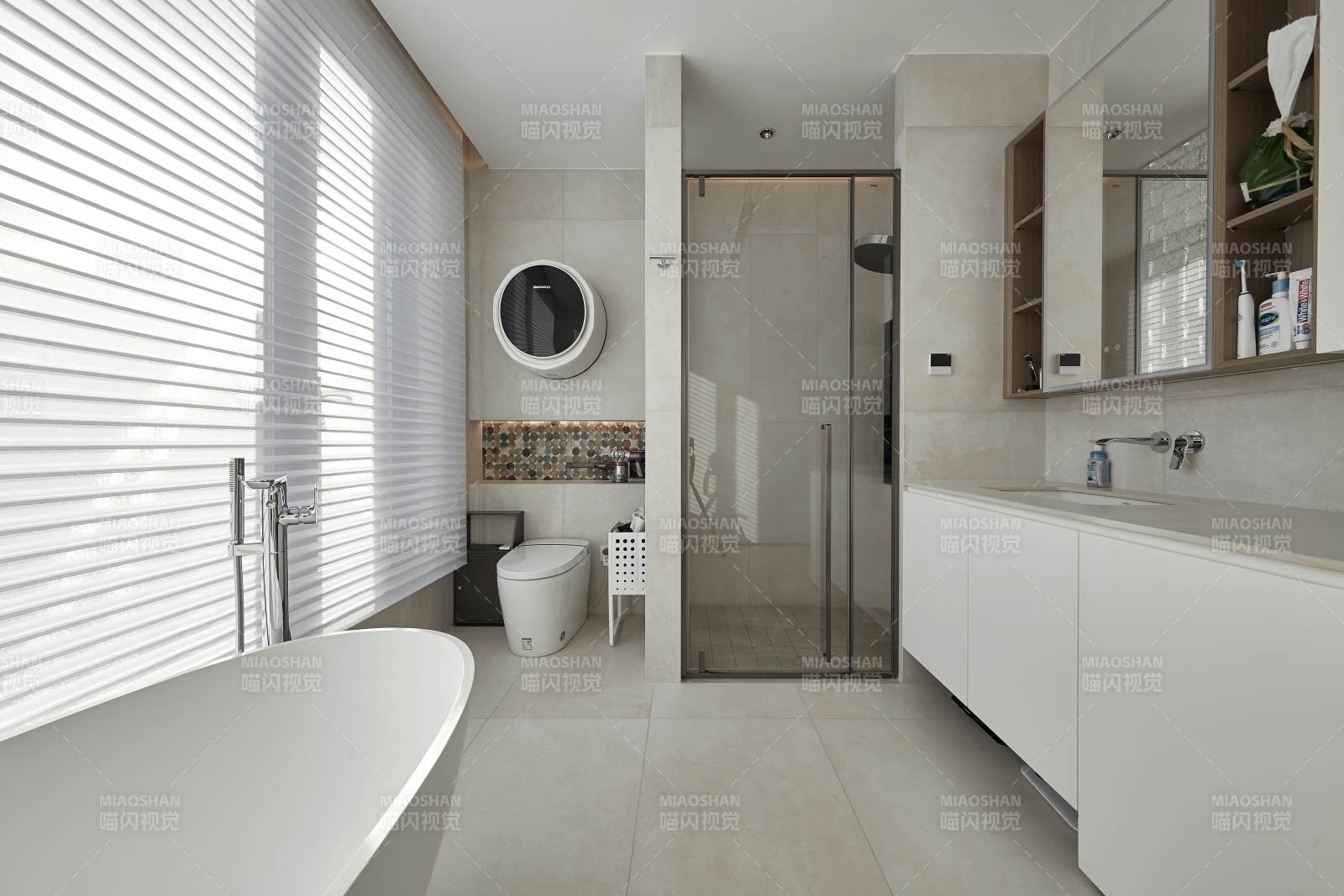 现代简约浴室设计图片