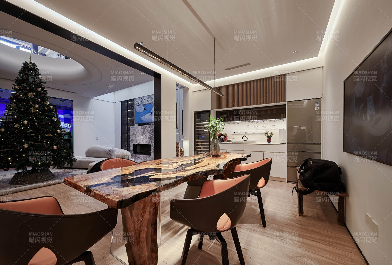 现代厨房餐厅设计图片