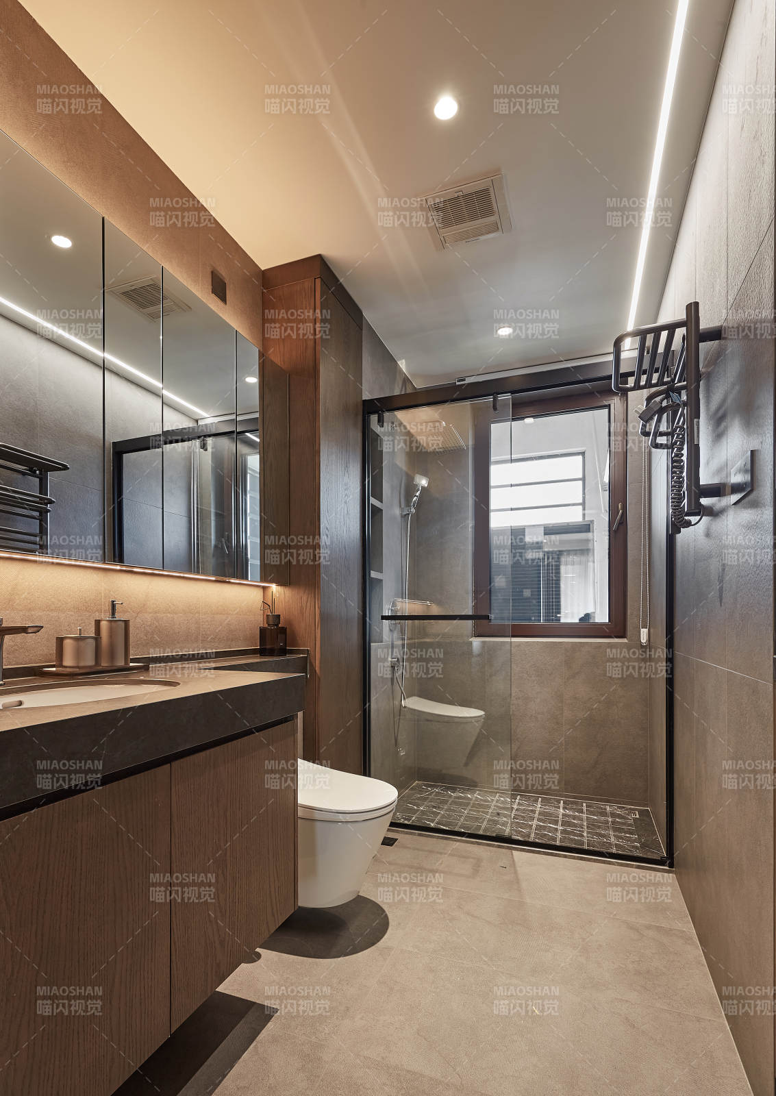 现代简约浴室设计图片