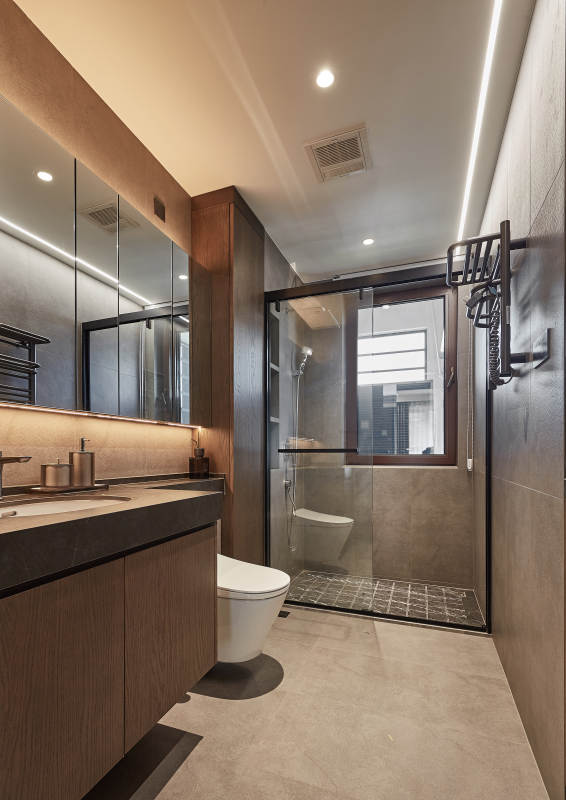 现代简约浴室设计图片