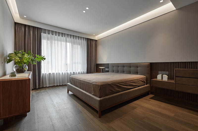 现代简约卧室设计图片