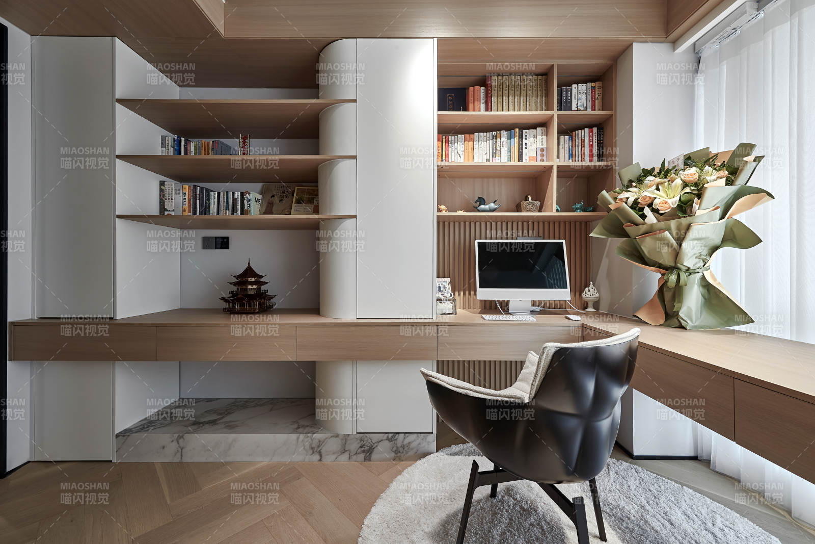现代书房设计图片