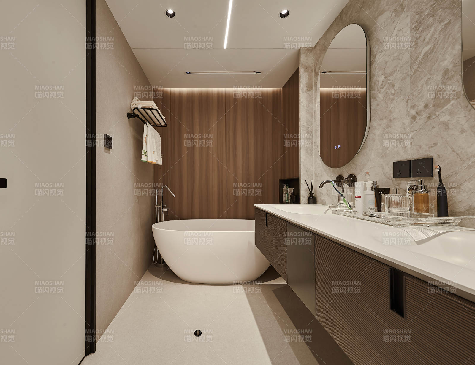 现代简约浴室设计图片