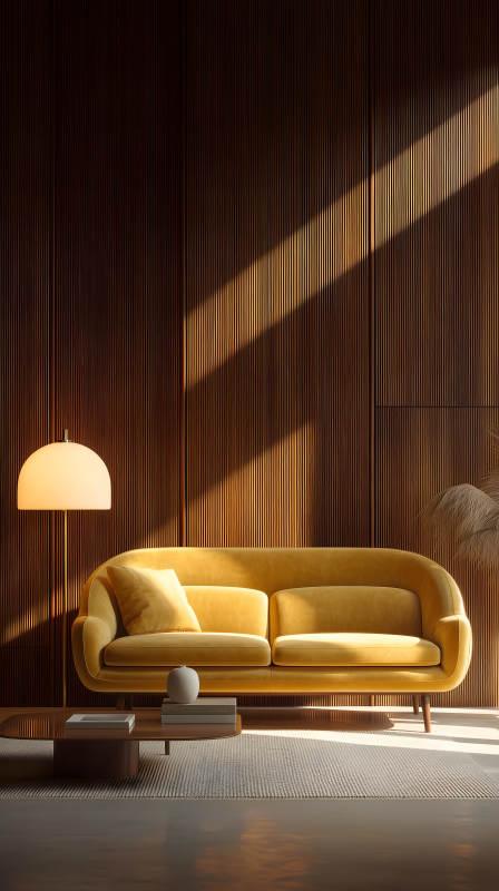 阳光沙发温馨空间图片