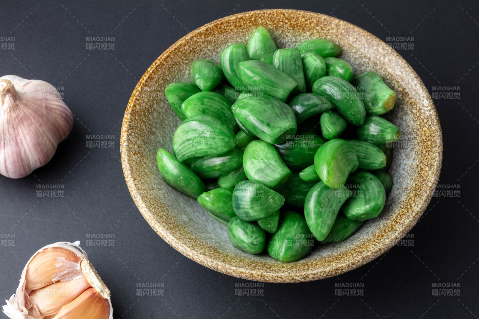 腊八蒜特写图片