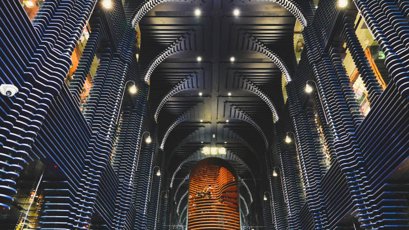 天津未来科技走廊图片