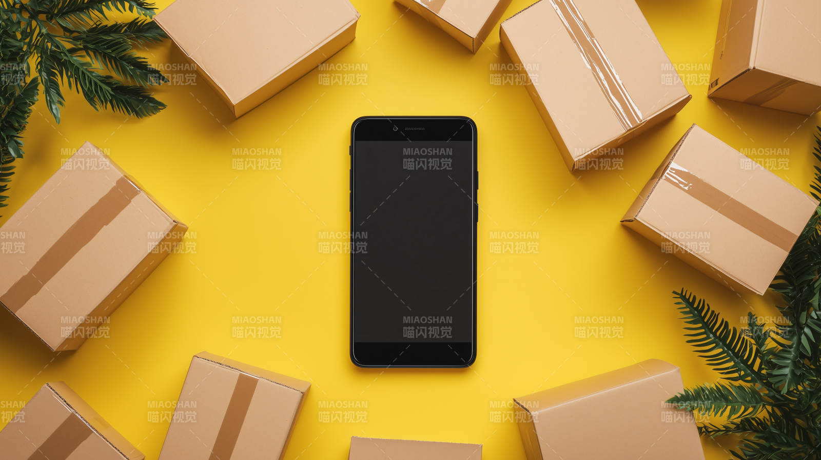 电商快递包裹图片