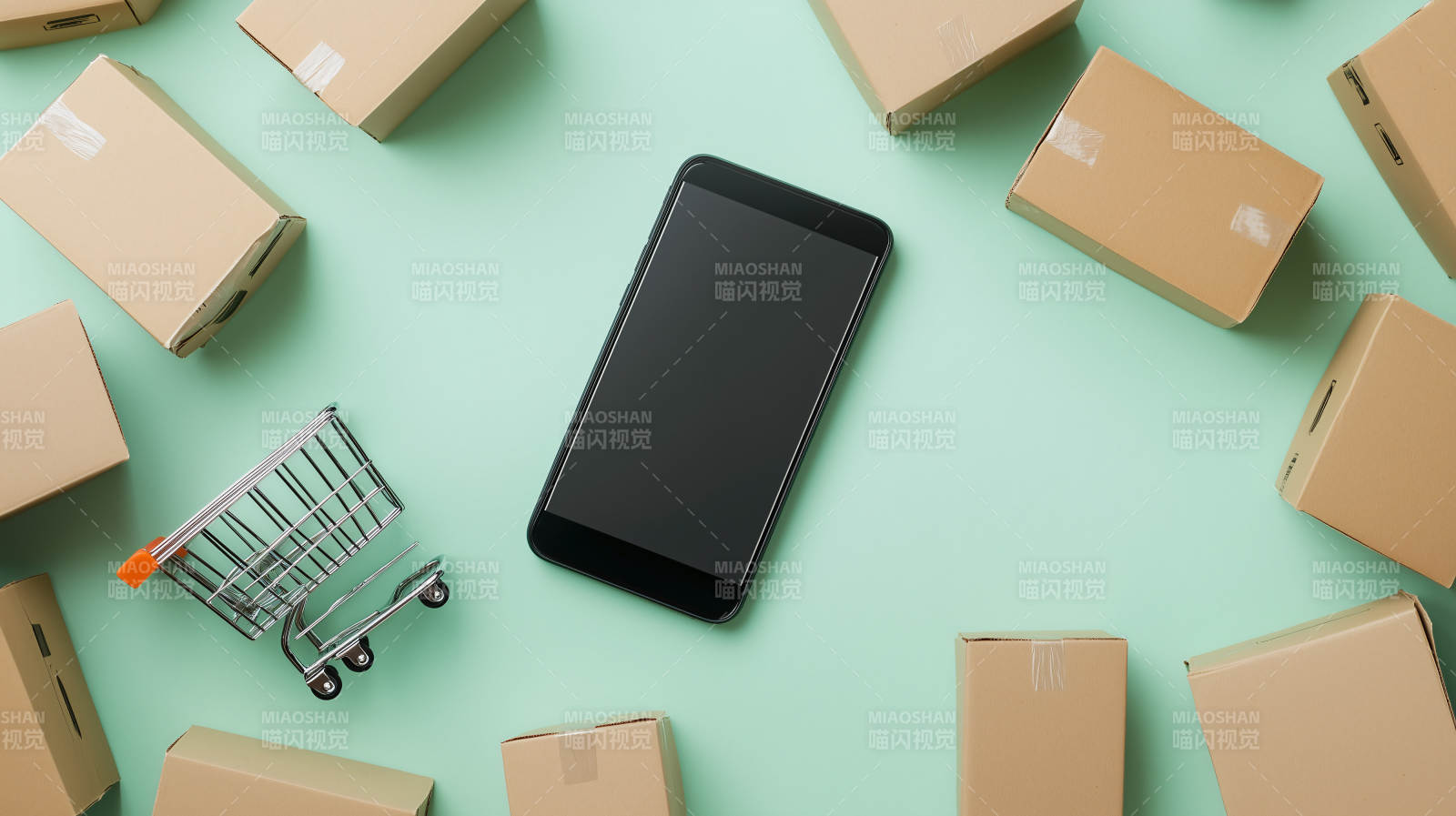 电商快递包裹图片