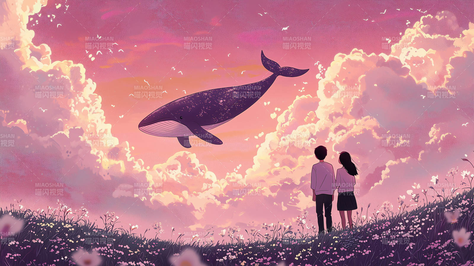 恋人与鲸鱼的约定图片