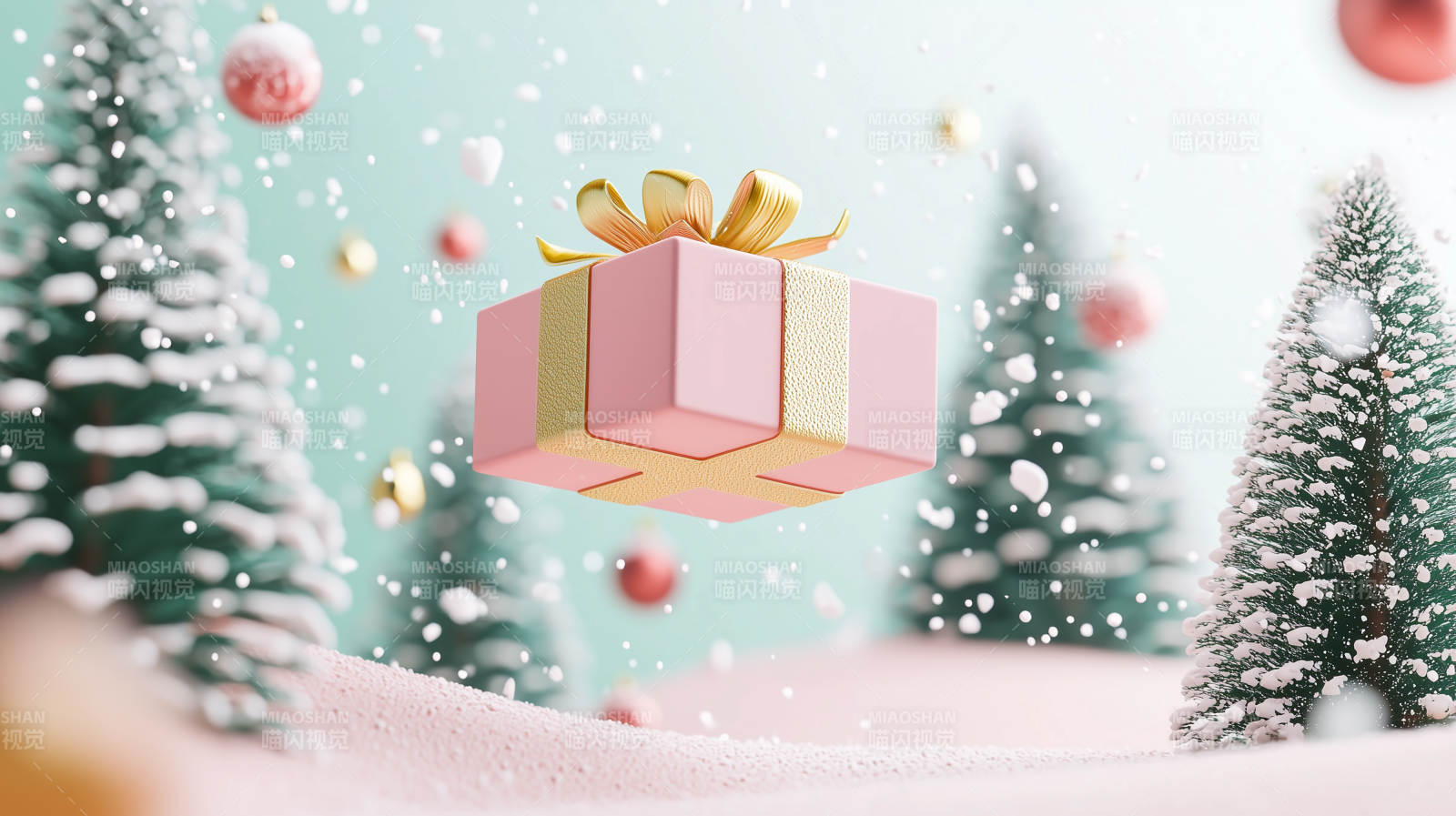 冬日梦幻圣诞礼盒图片