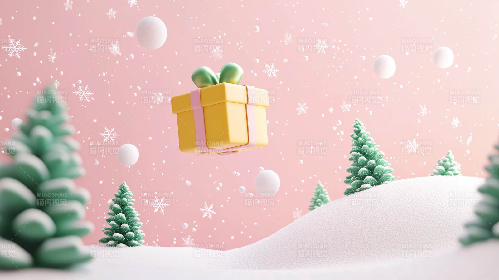 冬日梦幻圣诞礼盒图片