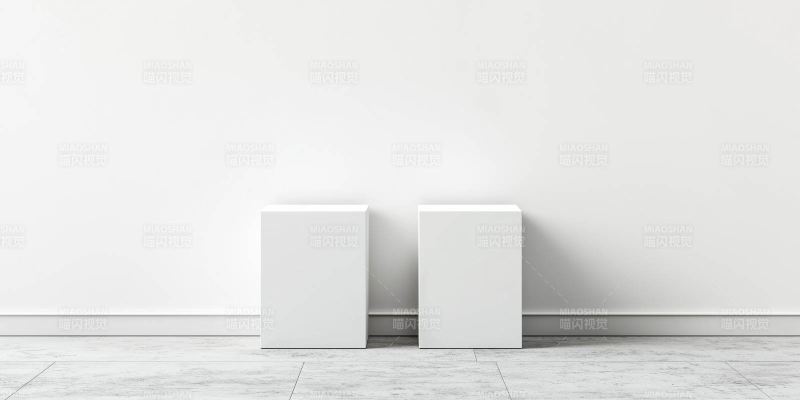 空白方盒产品展示图片