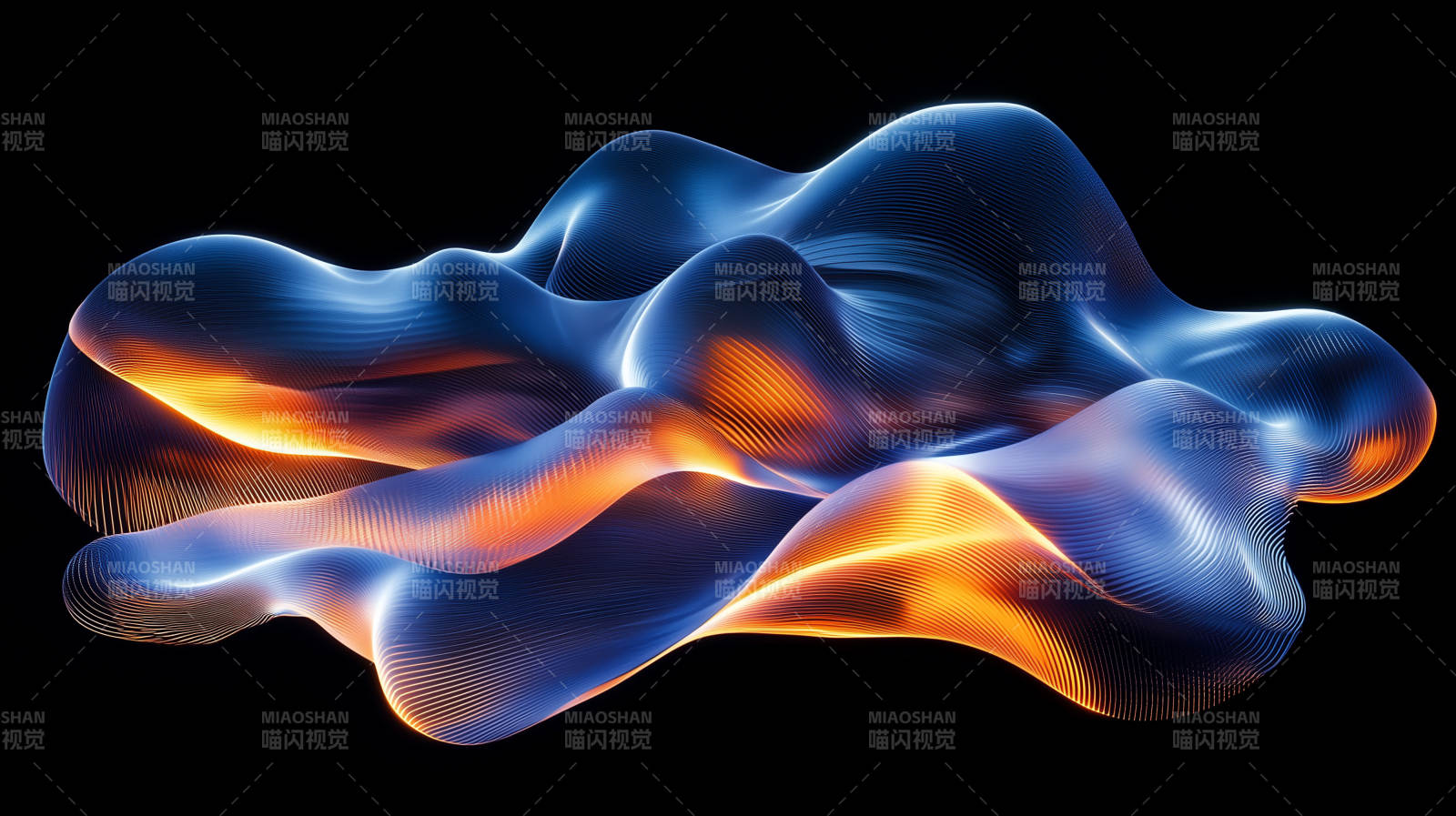 流动的光与影图片