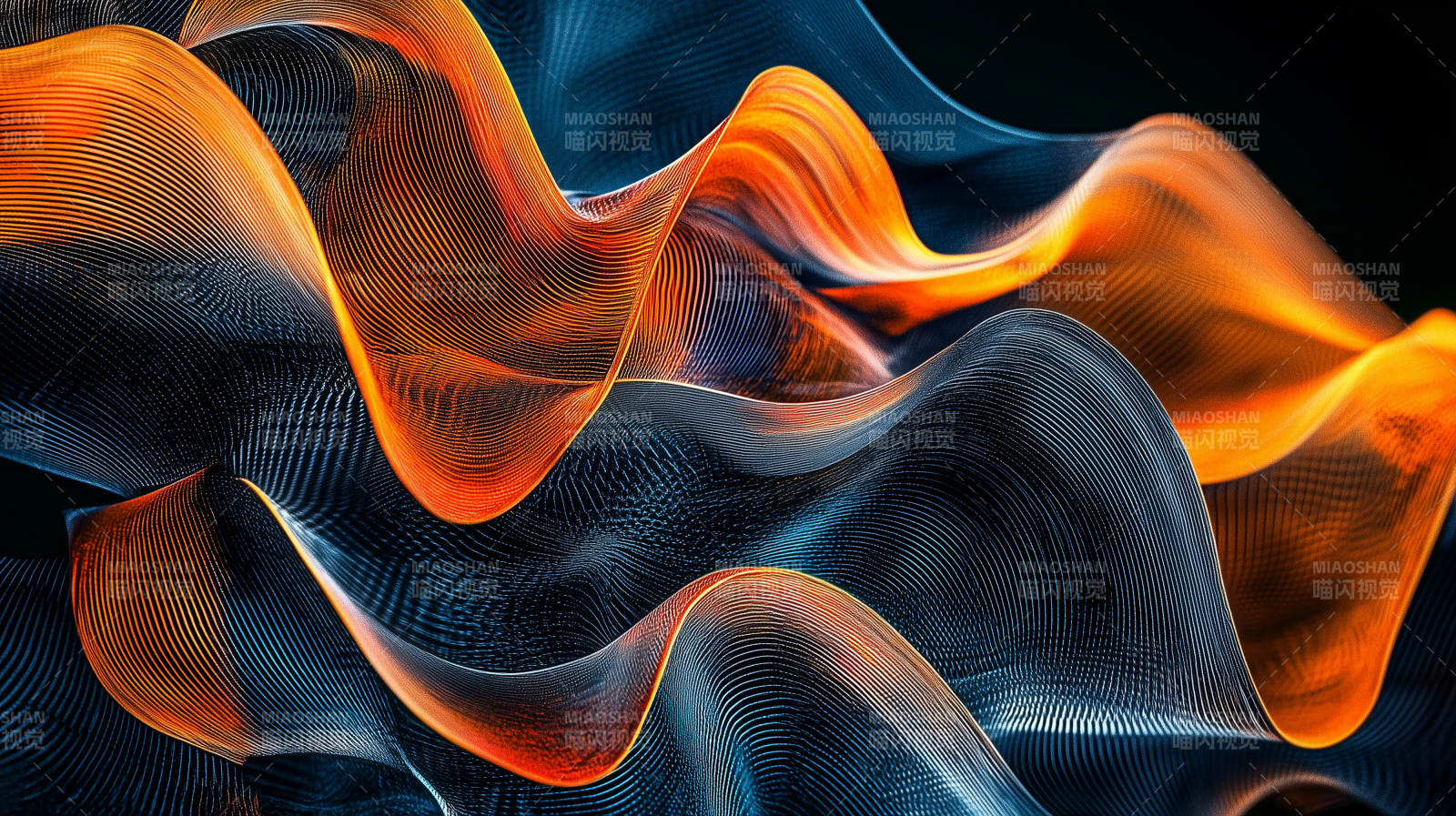 流动的光与影图片