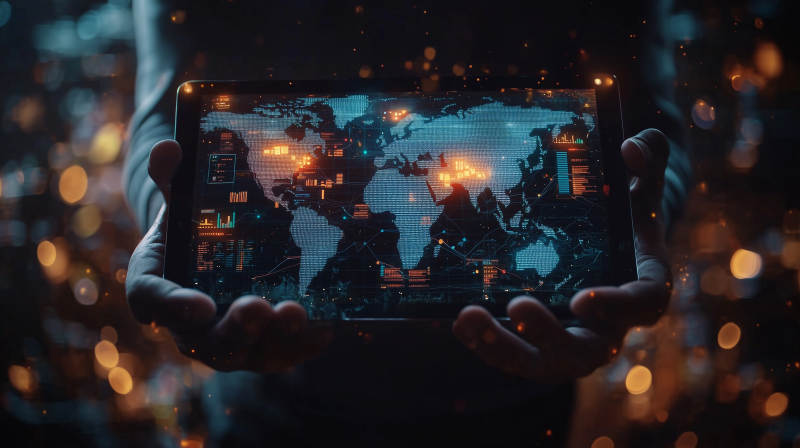 全球互联科技感图片