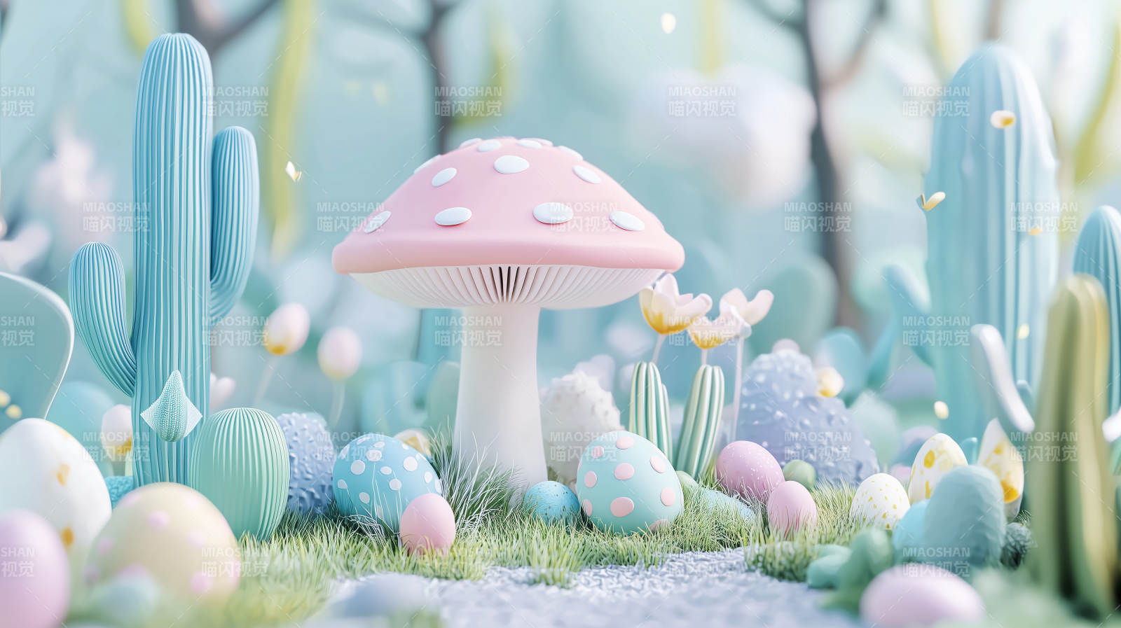 梦幻童话花园图片