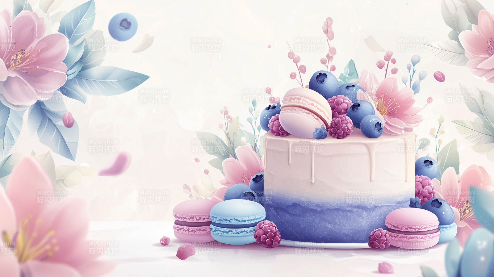 花漾蛋糕甜点图片