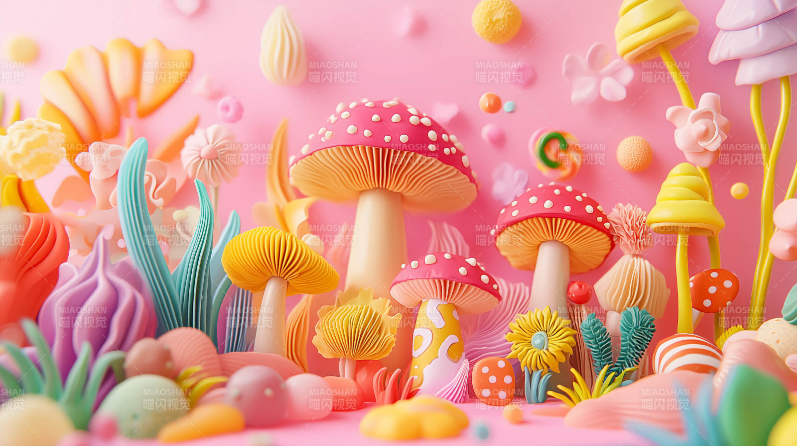 梦幻糖果森林图片