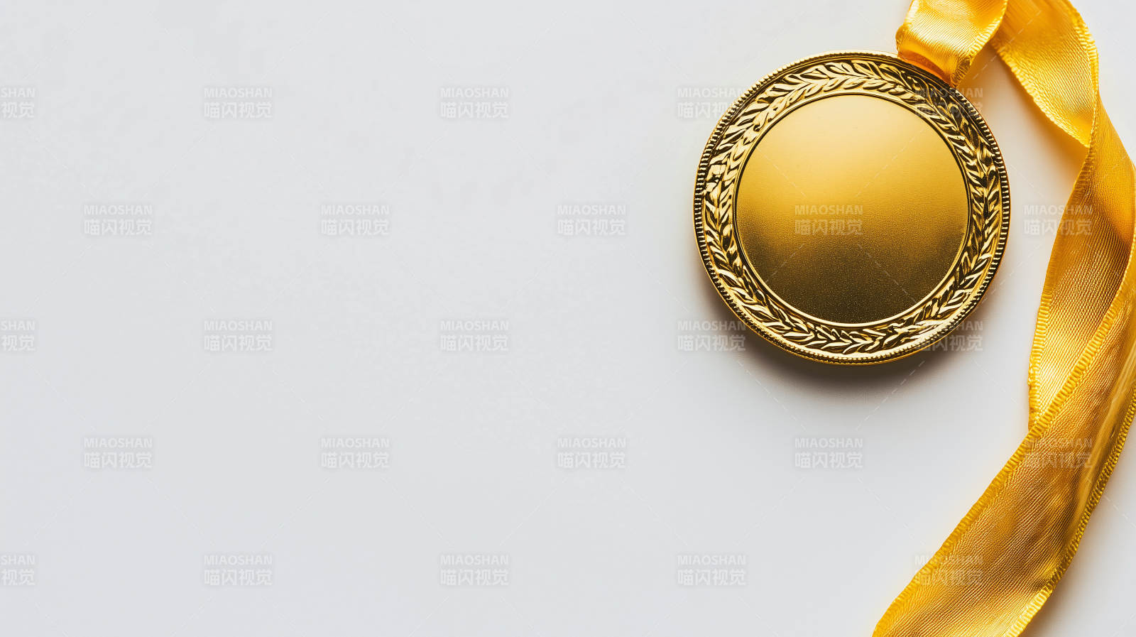 金色奖牌闪耀荣耀图片