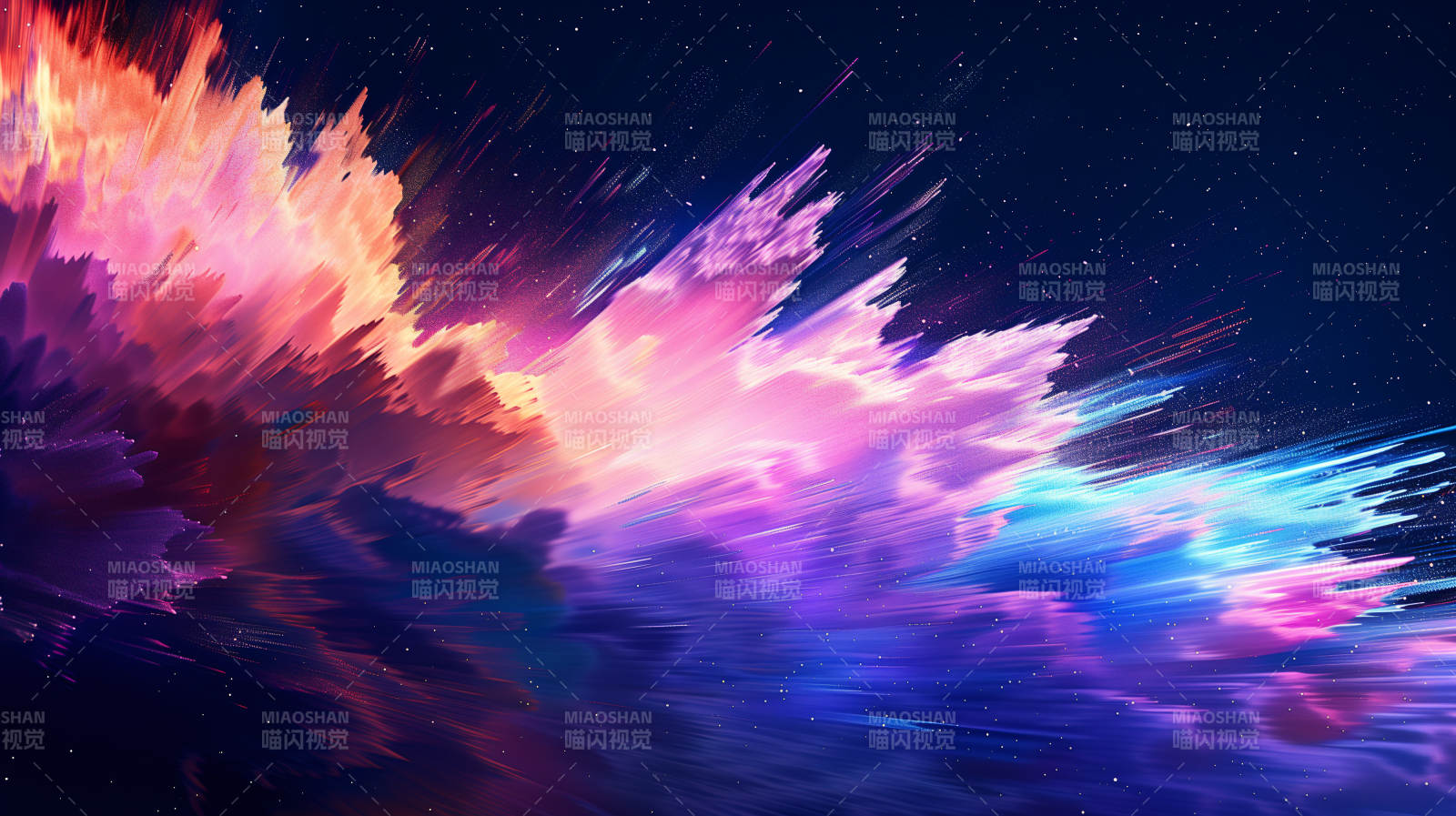 梦幻星云奇景图片