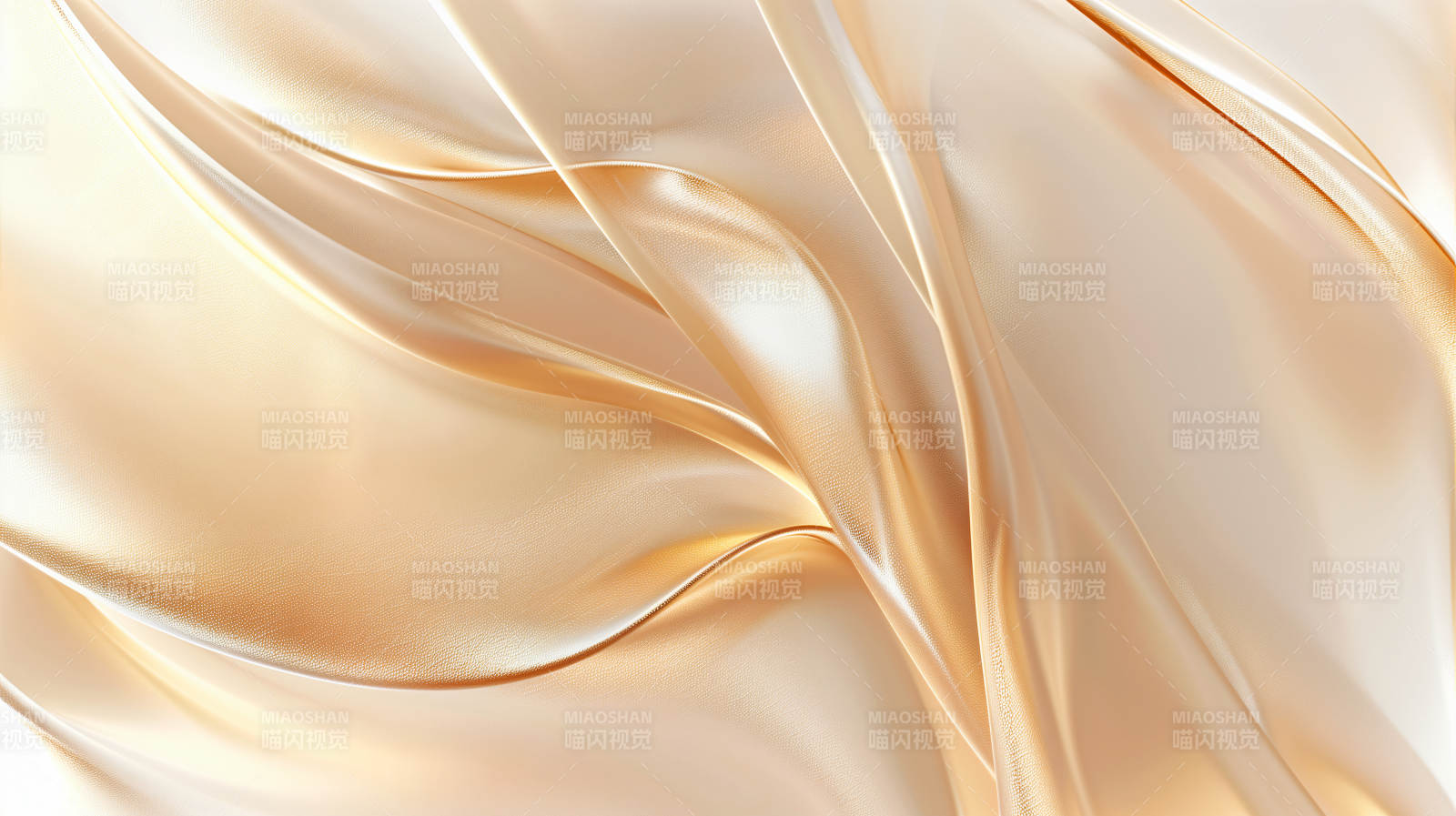 金色丝滑绸缎图片