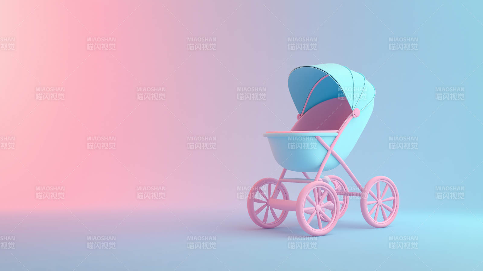 梦幻婴儿车图片