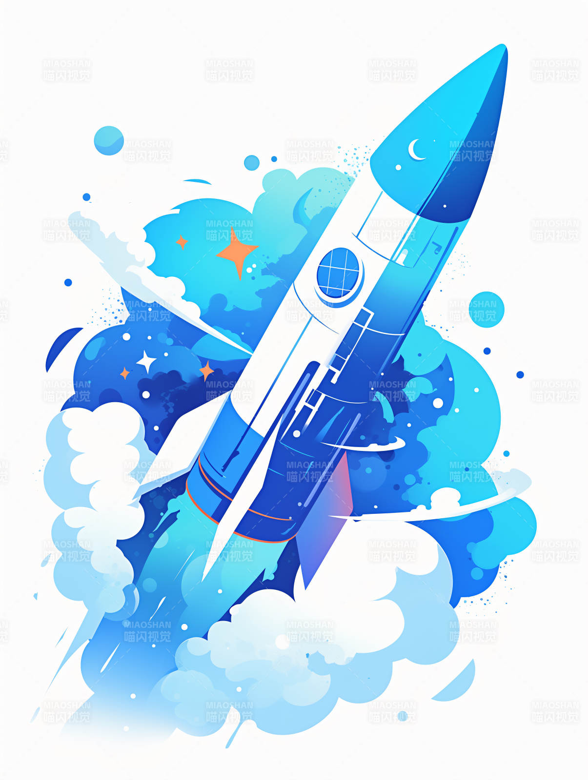 火箭升空图片