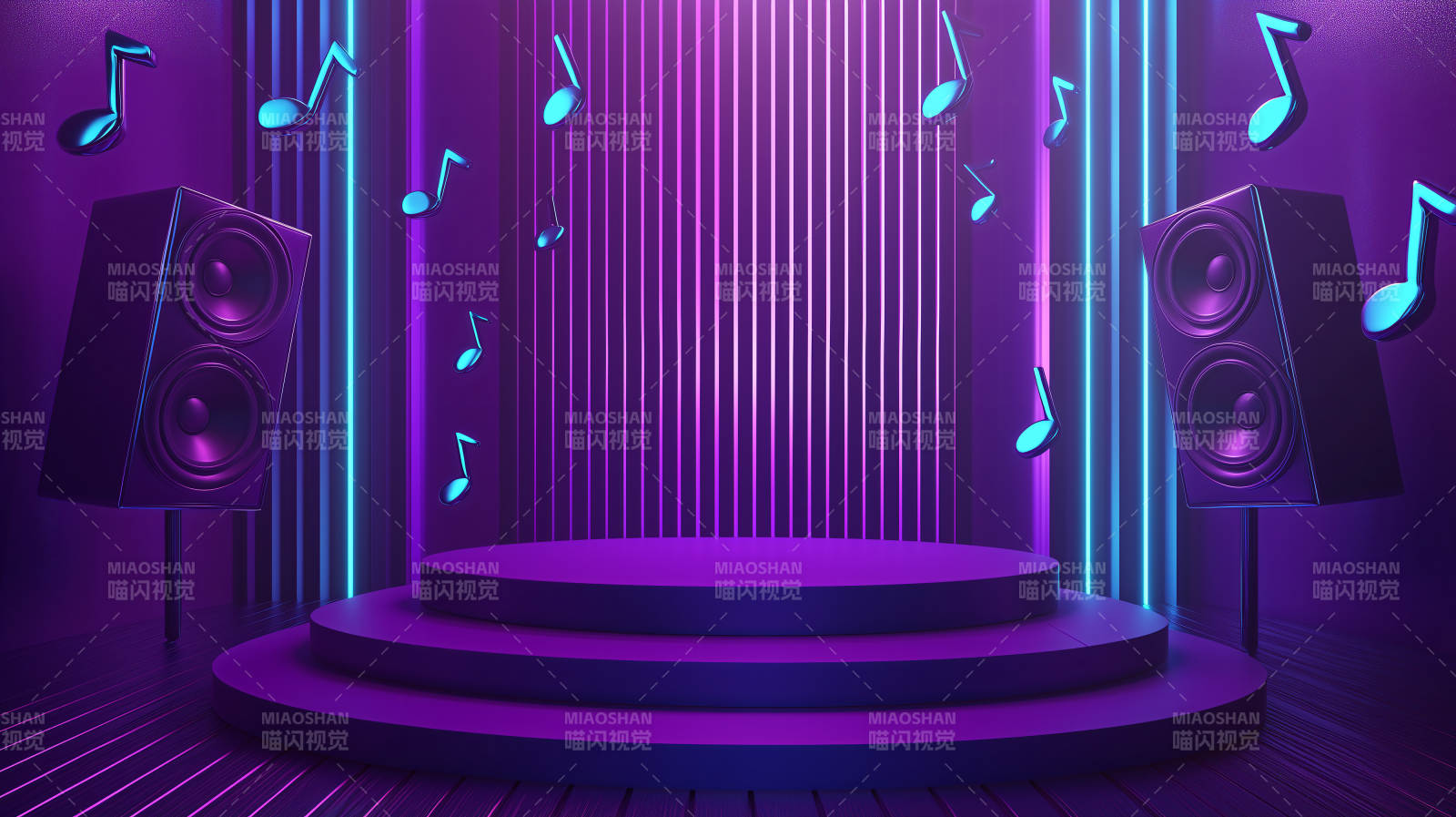 音乐舞台灯光秀图片