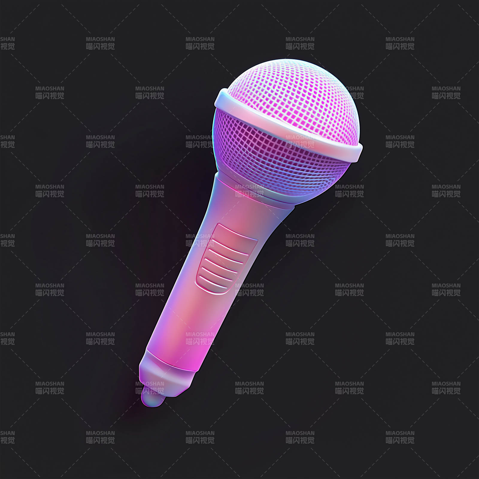 炫彩麦克风图片
