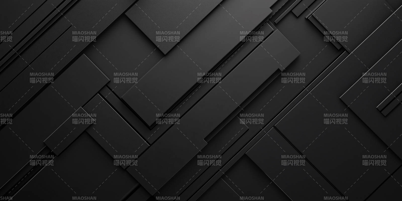 黑色几何拼接背景图片