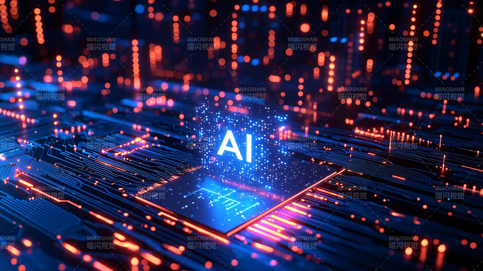 AI芯片未来科技图片