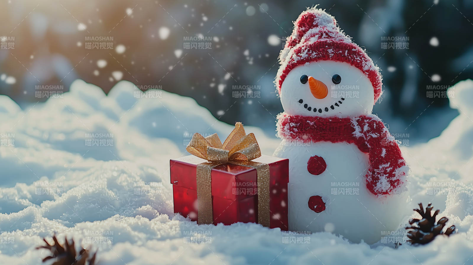雪人伴礼盒图片