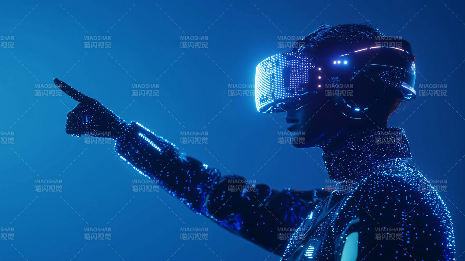 虚拟现实未来之触图片