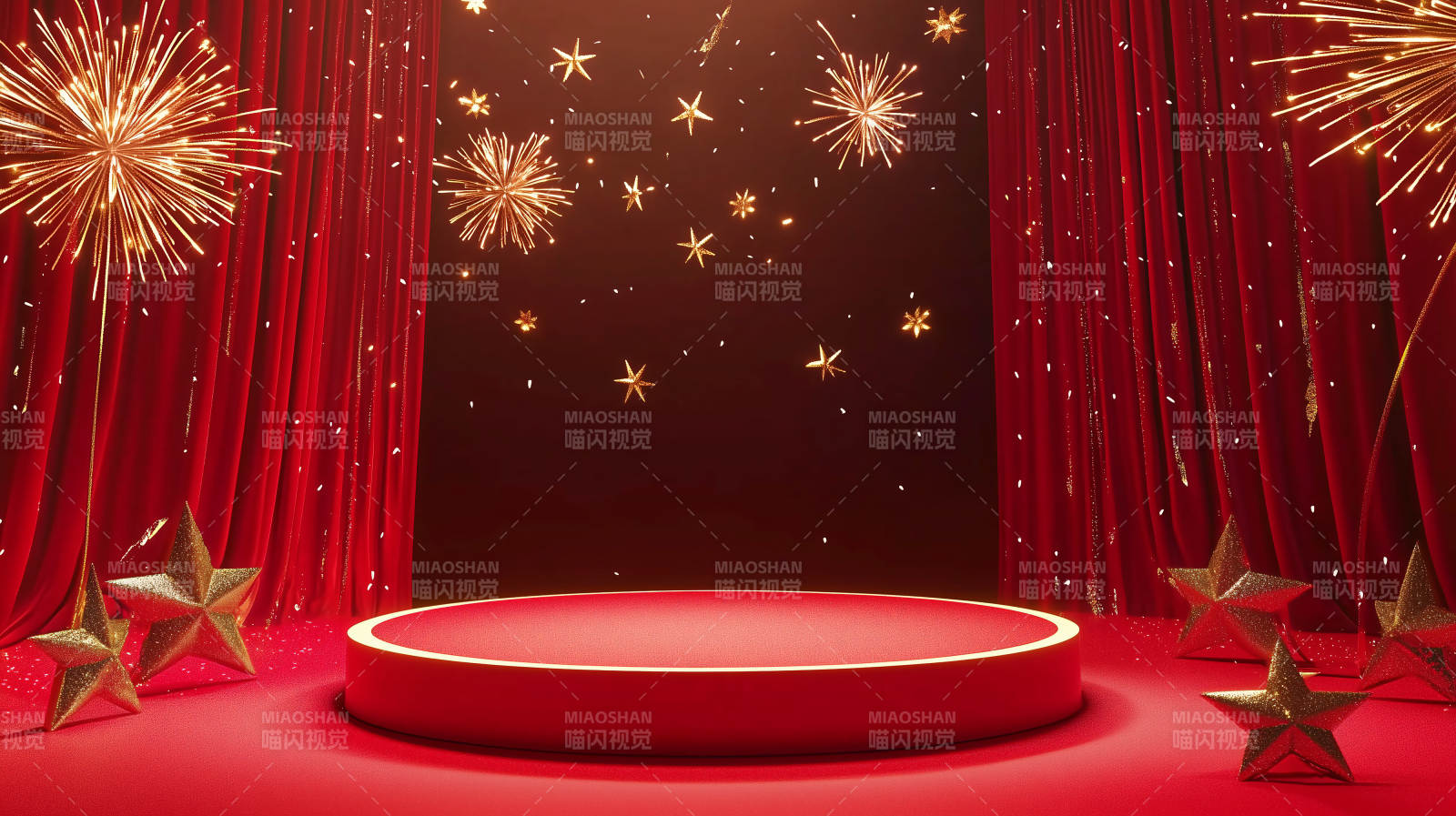 璀璨星辉舞台图片