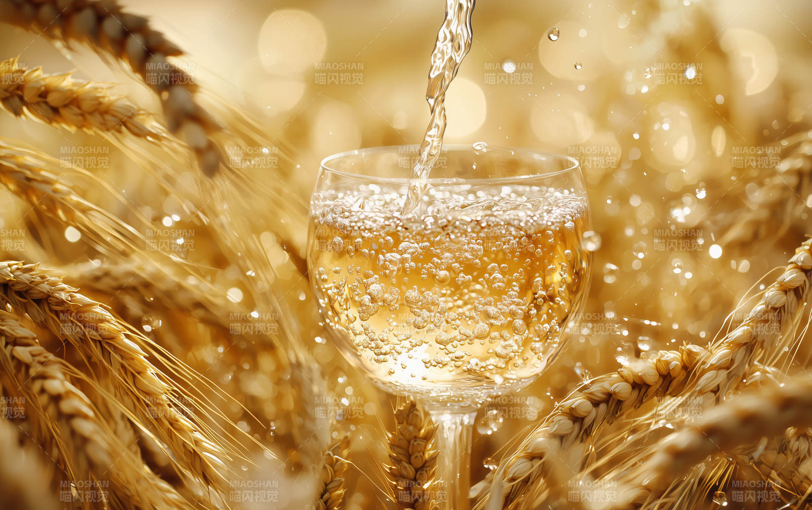 金麦酒香 沁人心脾图片