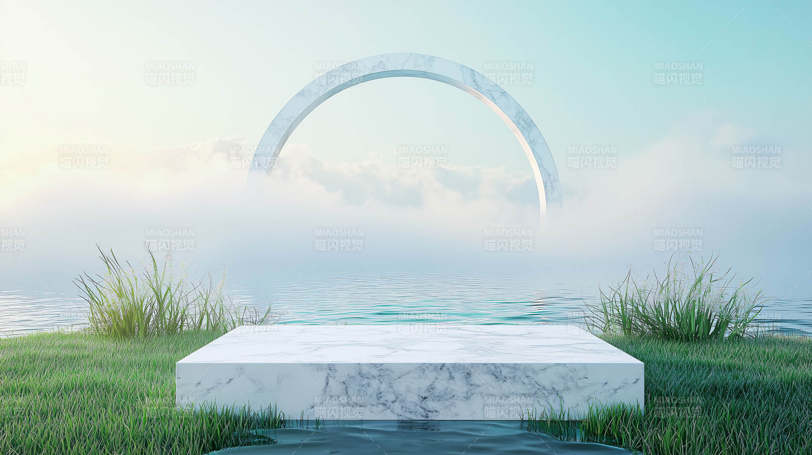 云海拱门图片