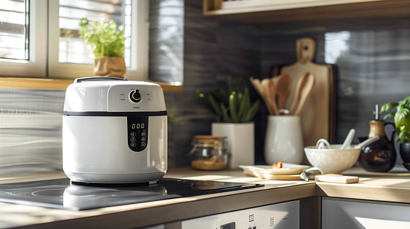 智能电压力锅图片
