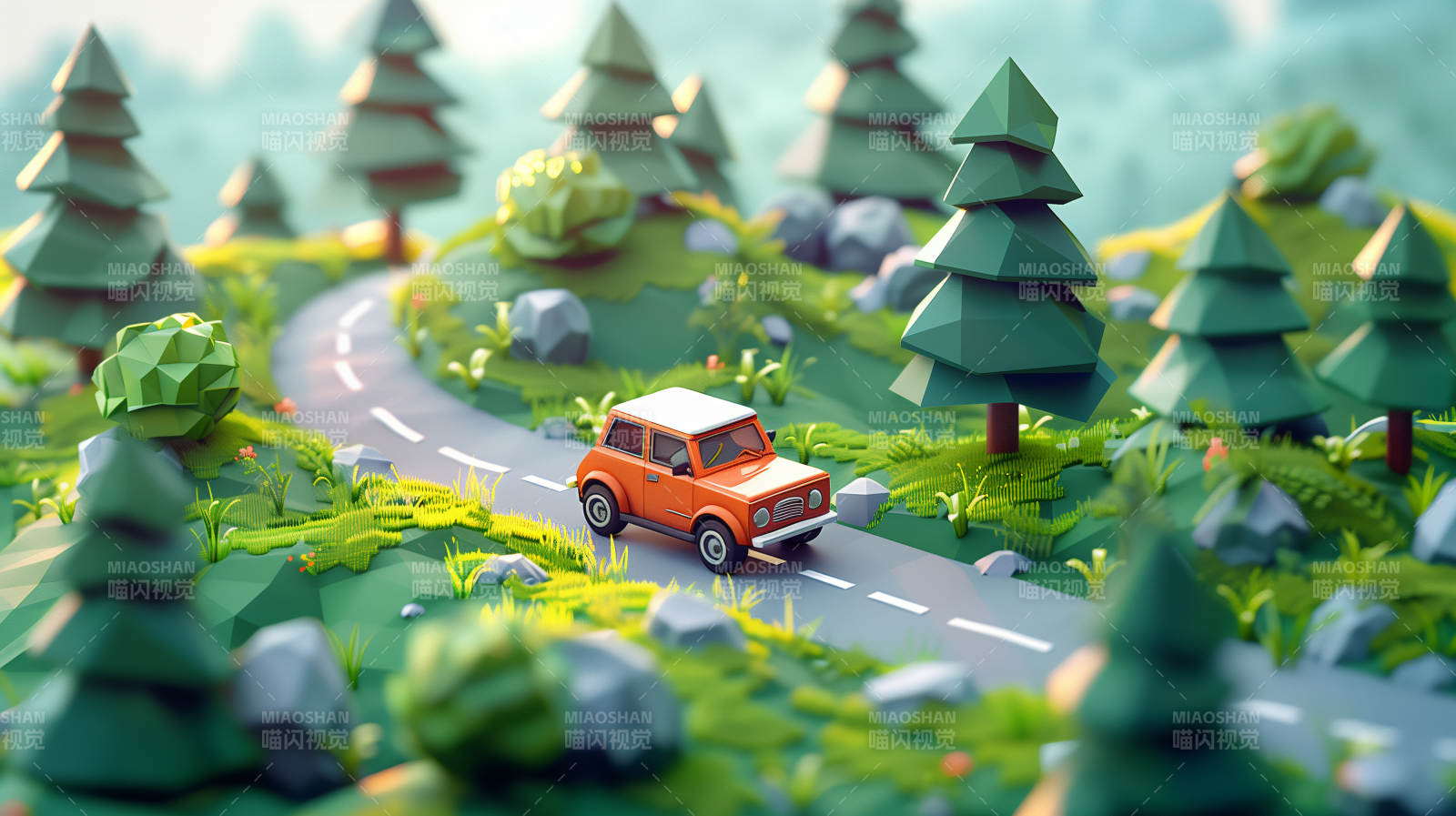 森林公路奇遇记图片