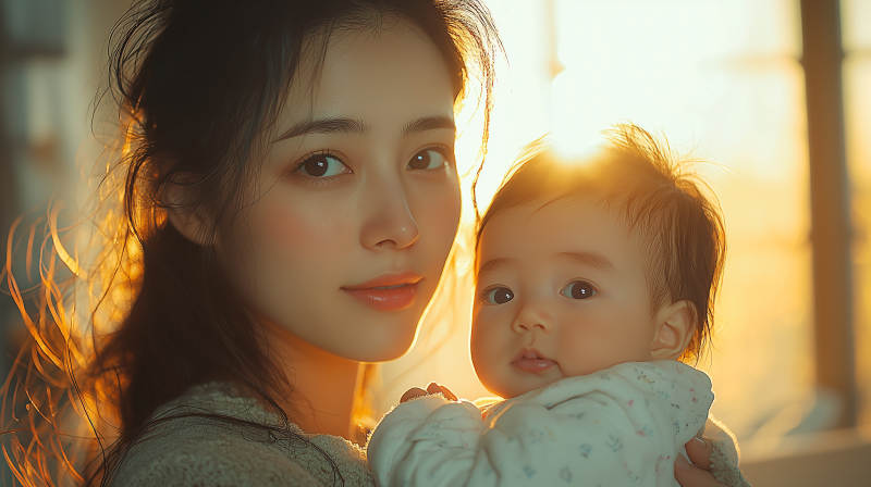 母爱温暖时光图片