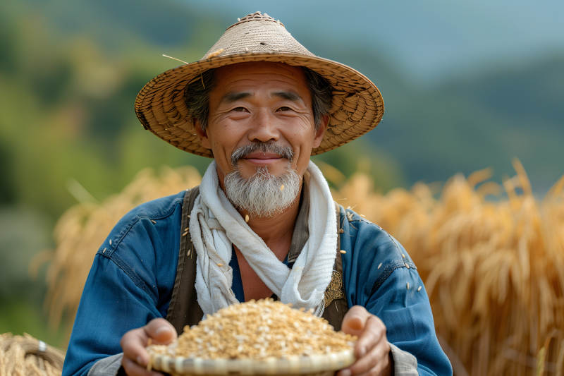 丰收的喜悦图片