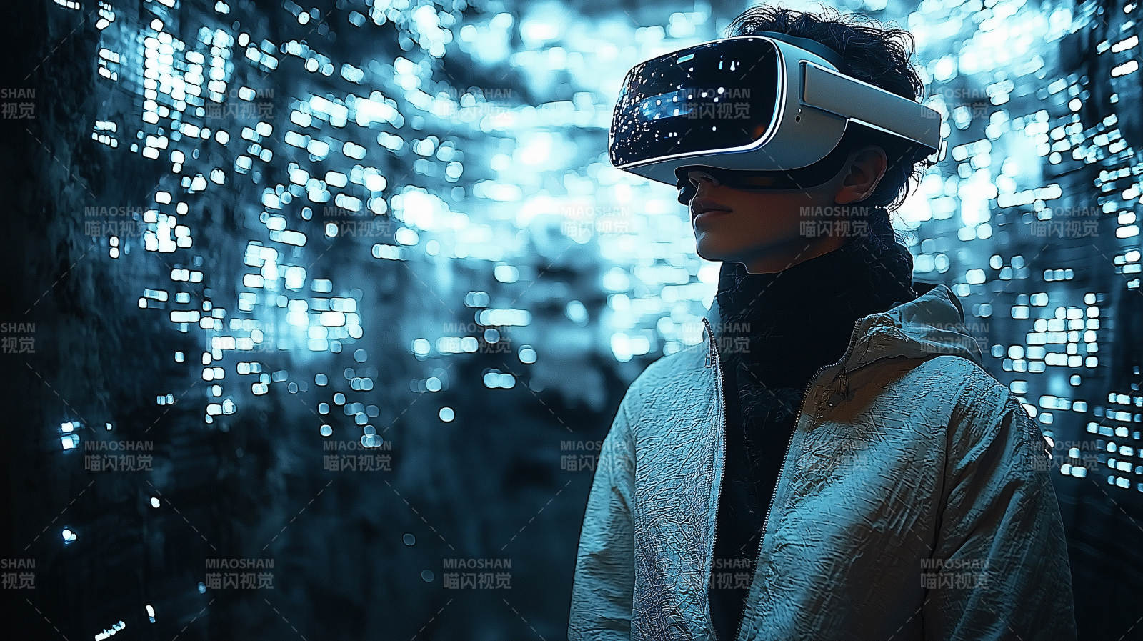 虚拟现实探索者图片