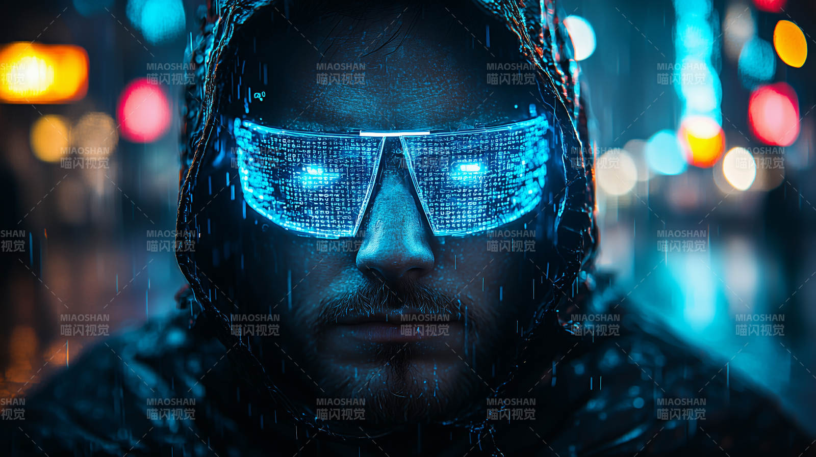 雨夜黑客 未来之眼图片