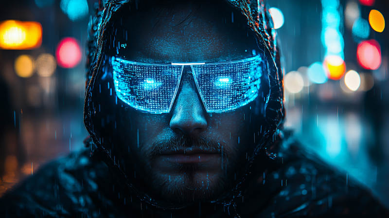 雨夜黑客 未来之眼图片