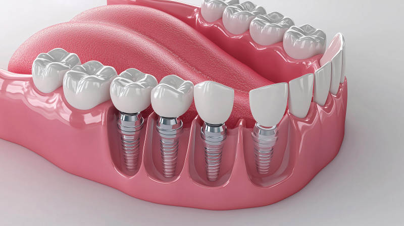 种植牙模型展示图片