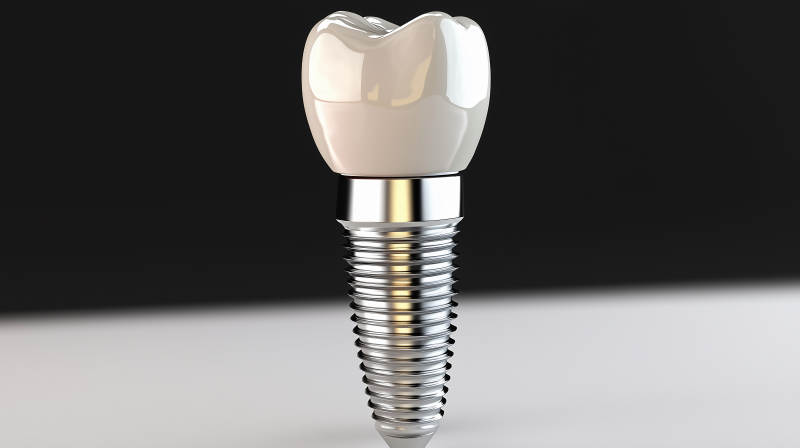 牙科种植体模型图片